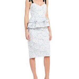 ANTONIO MELANI Strapless White Dress